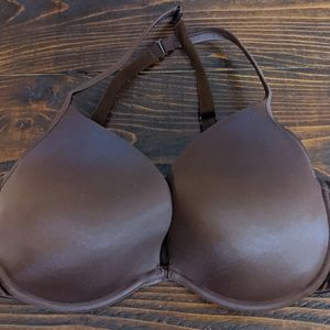 Cacique 38 D Brown convertible strap bra